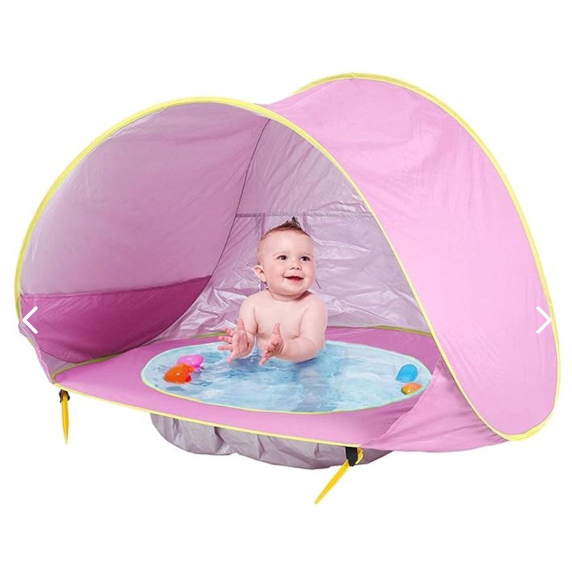 CARPA DE PLAYA PARA BEBÉS CON PISCINA • Envío Gratis